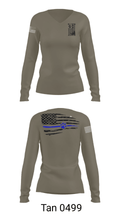 K-9 Crew 23249589 Women's Long Sleeve V-neck Shirt - 41
