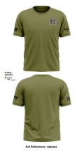 Delta Company "Outlaws" 47733508 Short Sleeve Performance Shirt - 12