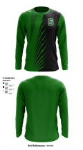 South Hagerstown High School Softball 85387217 Long Sleeve Performance Shirt - 1