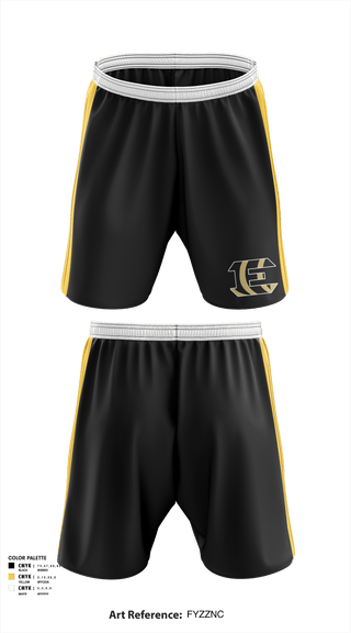 Athletic Shorts With Pockets, Ethel High School, Spirit Store, Teamtime, Team time, sublimation, custom sports apparel, team uniforms, spirit wear, spiritwear, sports uniforms, custom shirts, team store, custom team store, fundraiser sports, apparel fundraiser