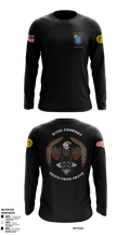 E Co 3-34 IN REG “Death from above” 14936905 Long Sleeve Performance Shirt - 4