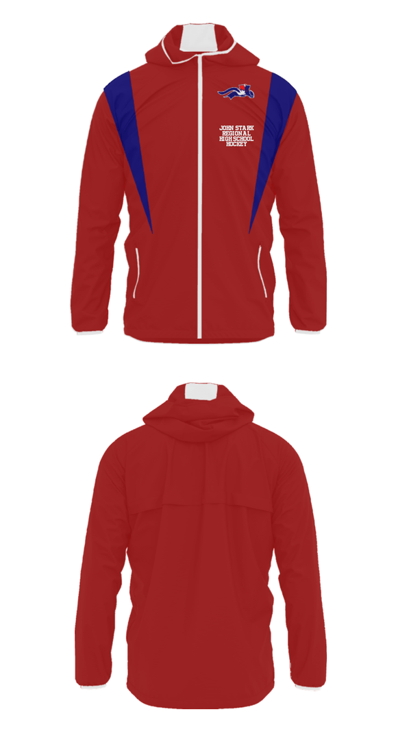 Windbreaker, John Stark Regional High School Hockey, Ice Hockey, Teamtime, Team time, sublimation, custom sports apparel, team uniforms, spirit wear, spiritwear, sports uniforms, custom shirts, team store, custom team store, fundraiser sports, apparel fundraiser