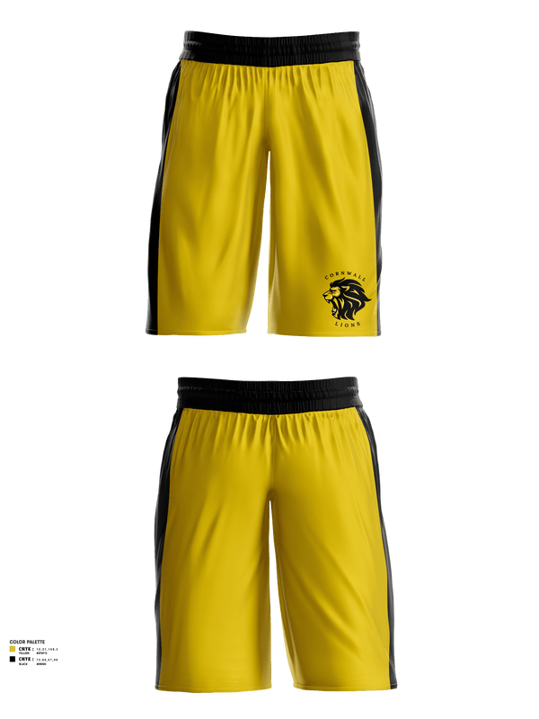 Mens Basketball Shorts, Cornwall And United Counties Basketball Association, Men's Basketball, Teamtime, Team time, sublimation, custom sports apparel, team uniforms, spirit wear, spiritwear, sports uniforms, custom shirts, team store, custom team store, fundraiser sports, apparel fundraiser