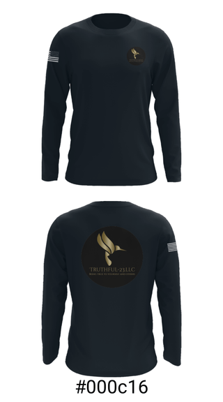 Long Sleeve Performance Shirt, TRUTHFUL-23.LLC, Football, Teamtime, Team time, sublimation, custom sports apparel, team uniforms, spirit wear, spiritwear, sports uniforms, custom shirts, team store, custom team store, fundraiser sports, apparel fundraiser
