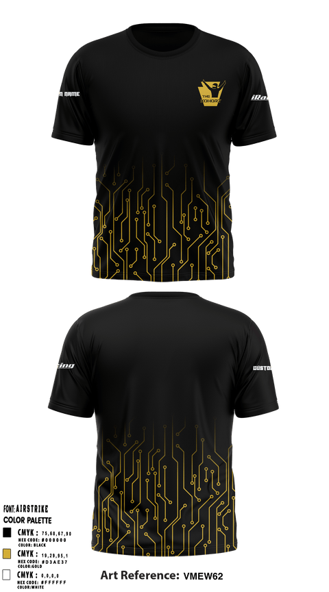 Short Sleeve Performance Shirt, The Kohort, E-Sports, Teamtime, Team time, sublimation, custom sports apparel, team uniforms, spirit wear, spiritwear, sports uniforms, custom shirts, team store, custom team store, fundraiser sports, apparel fundraiser