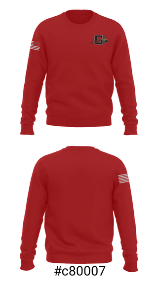Crew Neck Sweatshirt, Gilbert High School Basketball, Women's Basketball, Teamtime, Team time, sublimation, custom sports apparel, team uniforms, spirit wear, spiritwear, sports uniforms, custom shirts, team store, custom team store, fundraiser sports, apparel fundraiser