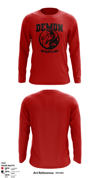 Long Sleeve Performance Shirt, Durango HS Wrestling, Wrestling, Teamtime, Team time, sublimation, custom sports apparel, team uniforms, spirit wear, spiritwear, sports uniforms, custom shirts, team store, custom team store, fundraiser sports, apparel fundraiser