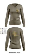TIOG EA 44555936 Women's Long Sleeve V-neck Shirt - 53