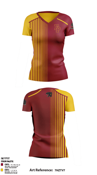 Women's Short Sleeve Vneck Shirt, Forest Park Middle School Volleyball, Women's Volleyball, Teamtime, Team time, sublimation, custom sports apparel, team uniforms, spirit wear, spiritwear, sports uniforms, custom shirts, team store, custom team store, fundraiser sports, apparel fundraiser