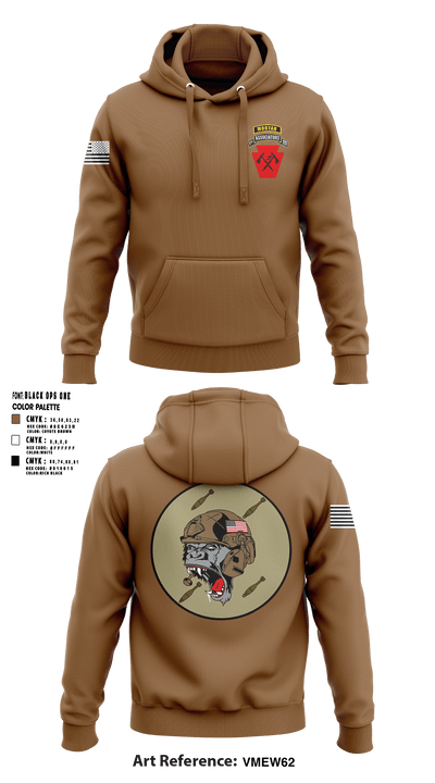 A co 1-111th MTR 82316026 Hoodie - 1