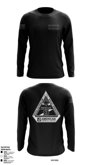 Long Sleeve Performance Shirt, American Ambulance Rescue, , Teamtime, Team time, sublimation, custom sports apparel, team uniforms, spirit wear, spiritwear, sports uniforms, custom shirts, team store, custom team store, fundraiser sports, apparel fundraiser