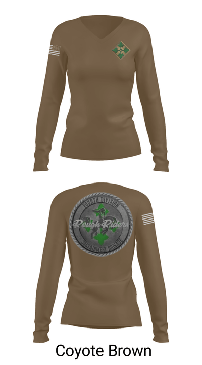4DSB 72788112 Women's Long Sleeve V-neck Shirt - 38
