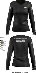 GCNTF 76006174 Women's Long Sleeve V-neck Shirt - 5