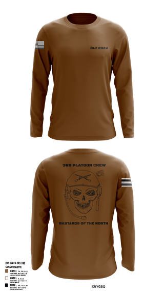 Long Sleeve Performance Shirt, C CO 1-635th AR, Army, Teamtime, Team time, sublimation, custom sports apparel, team uniforms, spirit wear, spiritwear, sports uniforms, custom shirts, team store, custom team store, fundraiser sports, apparel fundraiser