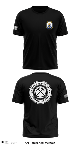 Short Sleeve Performance Shirt, Boatswains mate, Navy, Teamtime, Team time, sublimation, custom sports apparel, team uniforms, spirit wear, spiritwear, sports uniforms, custom shirts, team store, custom team store, fundraiser sports, apparel fundraiser