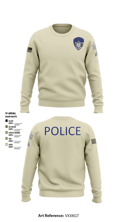 Willits Little Lake JRTF 70658416 Crew Neck Sweatshirt - 5