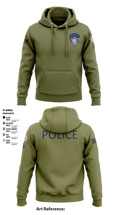 Willits Little Lake JRTF 70658416 Hoodie - 2