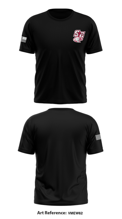 Santiam Christian School Wrestling 60304138 Short Sleeve Performance Shirt - 9