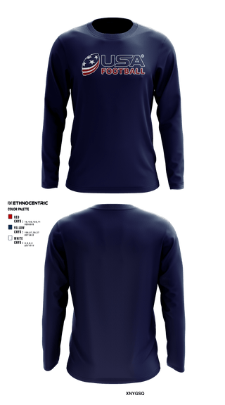 Long Sleeve Performance Shirt, Copperas Chiefs, Football, Teamtime, Team time, sublimation, custom sports apparel, team uniforms, spirit wear, spiritwear, sports uniforms, custom shirts, team store, custom team store, fundraiser sports, apparel fundraiser