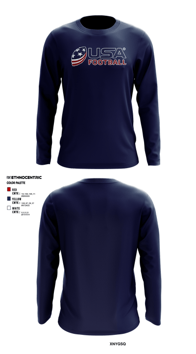 Copperas Chiefs 93621258 Long Sleeve Performance Shirt - 3