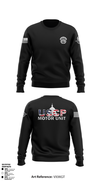 USCP Motor Unit 10127090 Crew Neck Sweatshirt - 49
