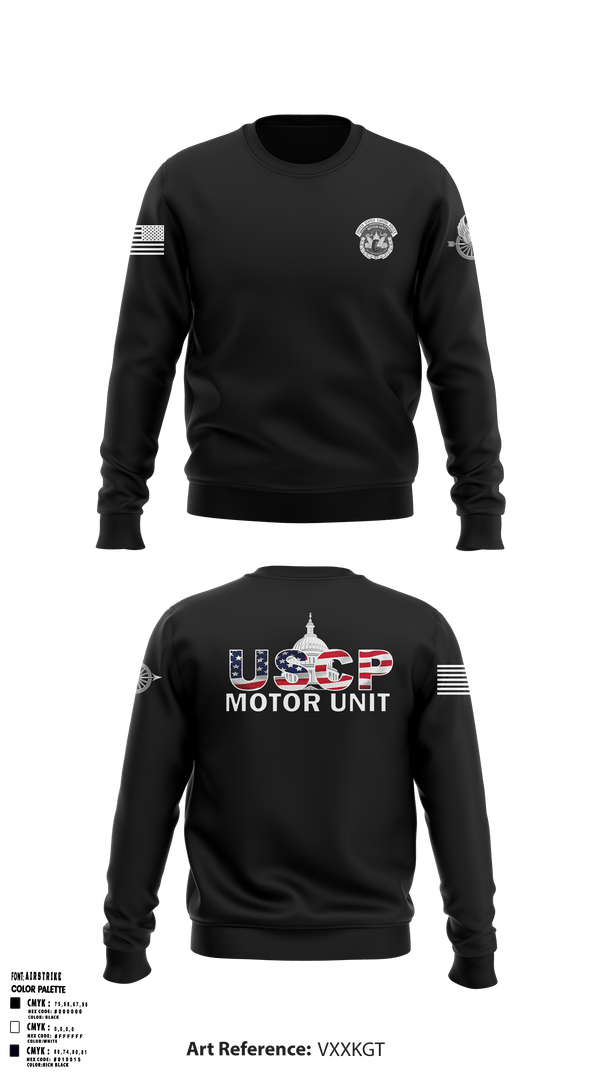 Crew Neck Sweatshirt, , Police, Teamtime, Team time, sublimation, custom sports apparel, team uniforms, spirit wear, spiritwear, sports uniforms, custom shirts, team store, custom team store, fundraiser sports, apparel fundraiser