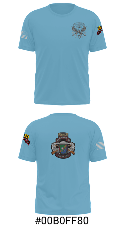 75th RGT 3rd BN Co C Alpha 88655986 Short Sleeve Performance Shirt - 19