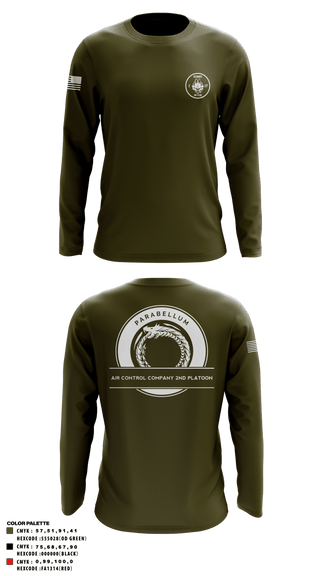 Long Sleeve Performance Shirt, , Marines, Teamtime, Team time, sublimation, custom sports apparel, team uniforms, spirit wear, spiritwear, sports uniforms, custom shirts, team store, custom team store, fundraiser sports, apparel fundraiser