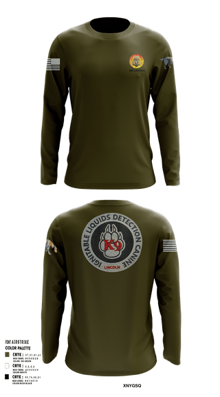 Long Sleeve Performance Shirt, Stafford County Fire Marshal's Office, Police, Teamtime, Team time, sublimation, custom sports apparel, team uniforms, spirit wear, spiritwear, sports uniforms, custom shirts, team store, custom team store, fundraiser sports, apparel fundraiser