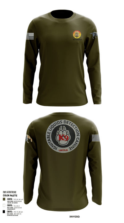 Stafford County Fire Marshal's Office 47147384 Long Sleeve Performance Shirt - 2