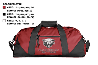 Duffle Bag, Paso Robles High School, Spirit Store, Teamtime, Team time, sublimation, custom sports apparel, team uniforms, spirit wear, spiritwear, sports uniforms, custom shirts, team store, custom team store, fundraiser sports, apparel fundraiser