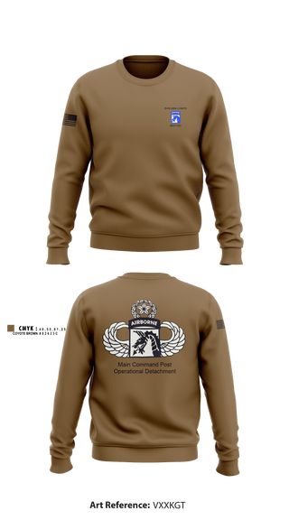 Crew Neck Sweatshirt, , Army, Teamtime, Team time, sublimation, custom sports apparel, team uniforms, spirit wear, spiritwear, sports uniforms, custom shirts, team store, custom team store, fundraiser sports, apparel fundraiser