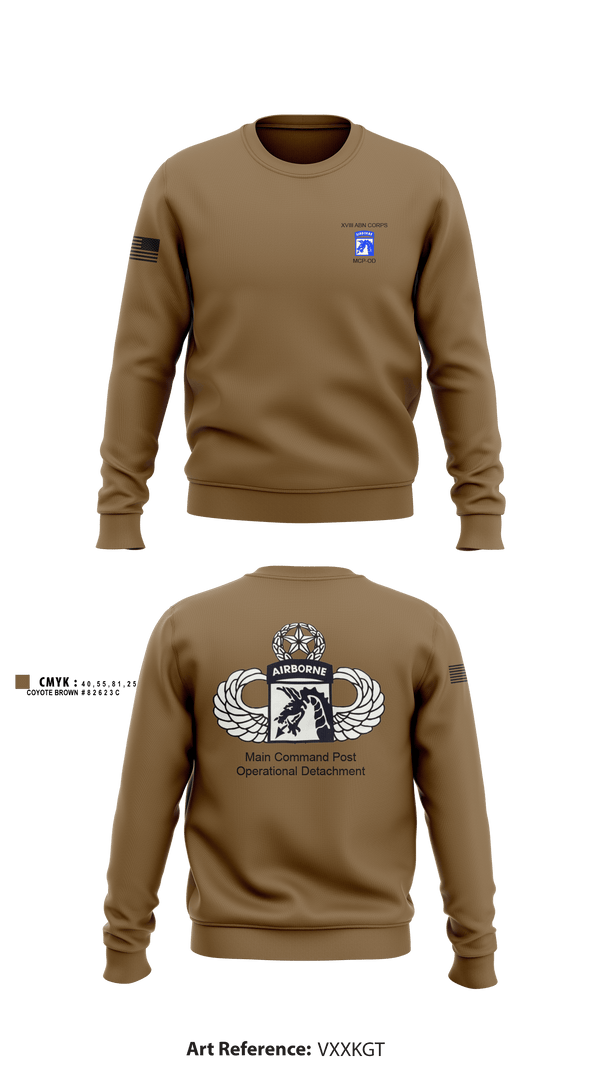 Crew Neck Sweatshirt, , Army, Teamtime, Team time, sublimation, custom sports apparel, team uniforms, spirit wear, spiritwear, sports uniforms, custom shirts, team store, custom team store, fundraiser sports, apparel fundraiser