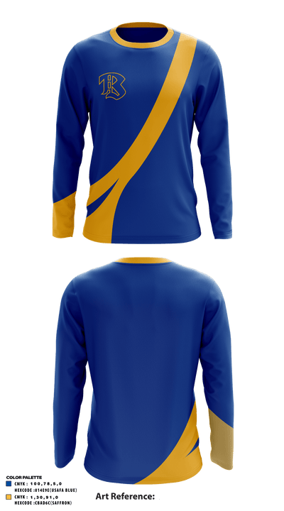 Bremerton High School 36801176 Long Sleeve Performance Shirt - 1