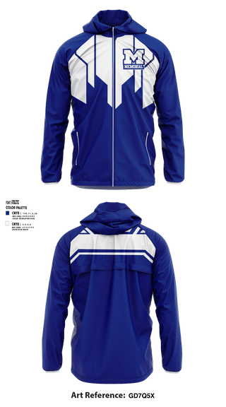 Windbreaker, Memorial High School, Spirit Store, Teamtime, Team time, sublimation, custom sports apparel, team uniforms, spirit wear, spiritwear, sports uniforms, custom shirts, team store, custom team store, fundraiser sports, apparel fundraiser