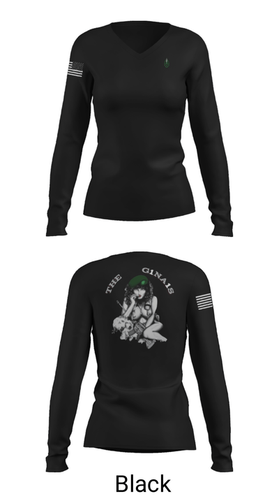 SFOD-A 11 96174000 Women's Long Sleeve V-neck Shirt - 38