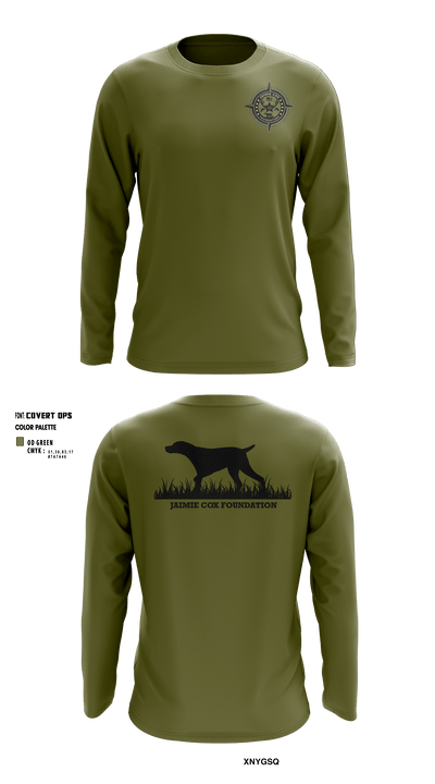 Jaimie Cox Foundation 83768320 Long Sleeve Performance Shirt - 4
