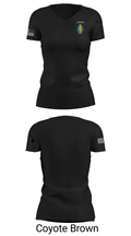 112th SIGDET 5424281 Women's Short Sleeve V-neck Shirt - 20