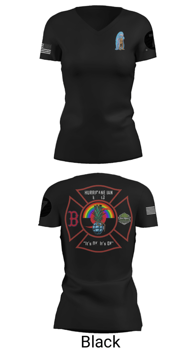 DDT 20743334 Women's Short Sleeve V-neck Shirt - 21