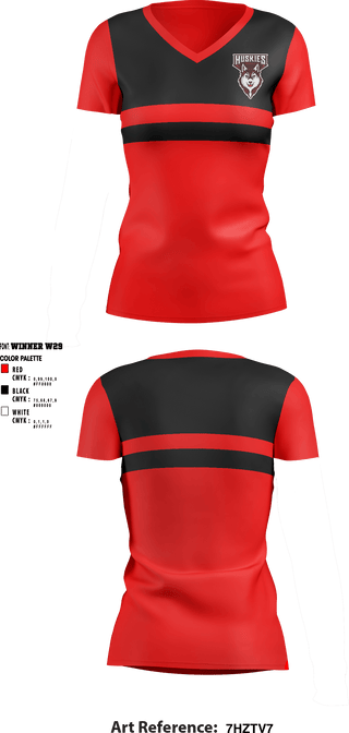 Women's Short Sleeve Vneck Shirt, Othello High School Volleyball, Women's Volleyball, Teamtime, Team time, sublimation, custom sports apparel, team uniforms, spirit wear, spiritwear, sports uniforms, custom shirts, team store, custom team store, fundraiser sports, apparel fundraiser