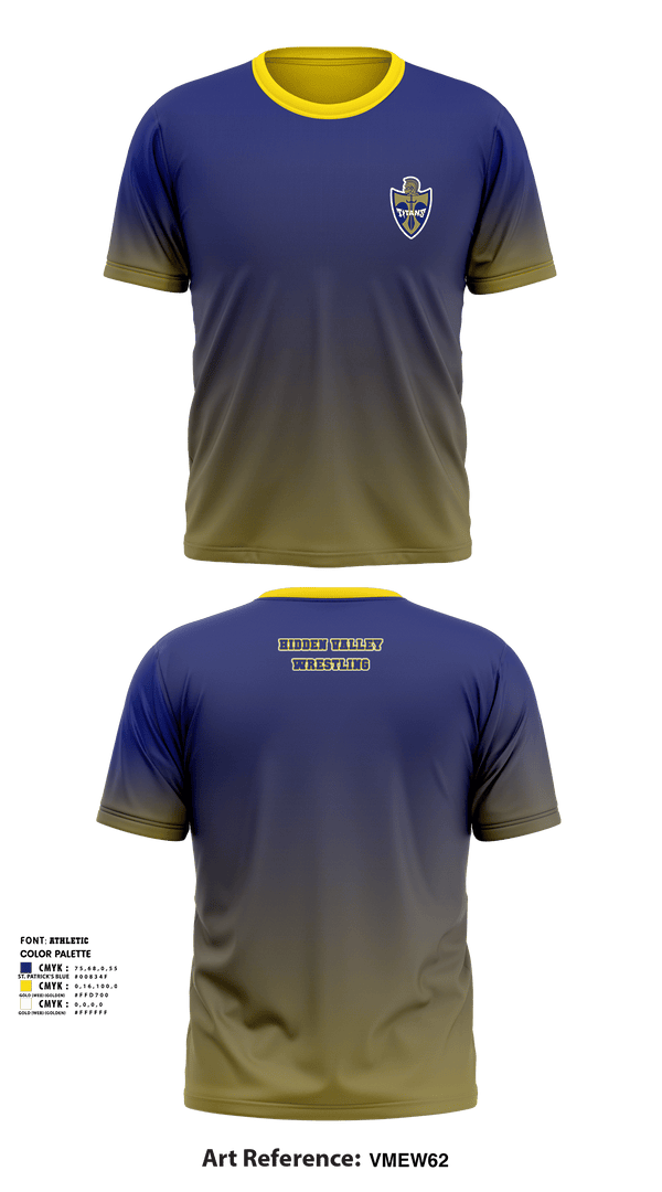 Short Sleeve Performance Shirt, Hidden Valley High School Wrestling, Wrestling, Teamtime, Team time, sublimation, custom sports apparel, team uniforms, spirit wear, spiritwear, sports uniforms, custom shirts, team store, custom team store, fundraiser sports, apparel fundraiser