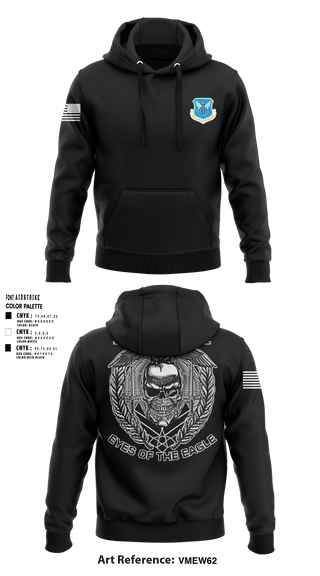 Hoodie, DET 201 OSI, Air Force, Teamtime, Team time, sublimation, custom sports apparel, team uniforms, spirit wear, spiritwear, sports uniforms, custom shirts, team store, custom team store, fundraiser sports, apparel fundraiser