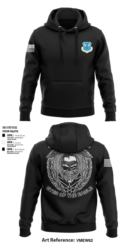Hoodie, DET 201 OSI, Air Force, Teamtime, Team time, sublimation, custom sports apparel, team uniforms, spirit wear, spiritwear, sports uniforms, custom shirts, team store, custom team store, fundraiser sports, apparel fundraiser