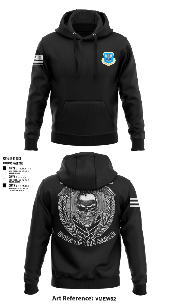 Hoodie, DET 201 OSI, Air Force, Teamtime, Team time, sublimation, custom sports apparel, team uniforms, spirit wear, spiritwear, sports uniforms, custom shirts, team store, custom team store, fundraiser sports, apparel fundraiser