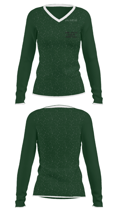 Saint Joseph Academy Basketball 86801500 Women's Long Sleeve V-neck Shirt - 35
