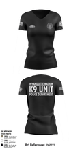 K9 Unit 27578074 Women's Short Sleeve V-neck Shirt - 6