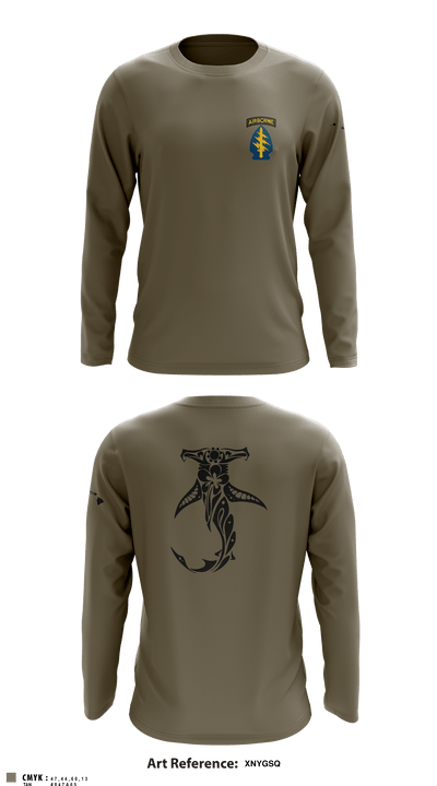 112th SIGDET 5424281 Long Sleeve Performance Shirt - 2