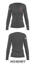 Saint Michaels High School Field Hockey 63636856 Women's Long Sleeve V-neck Shirt - 34