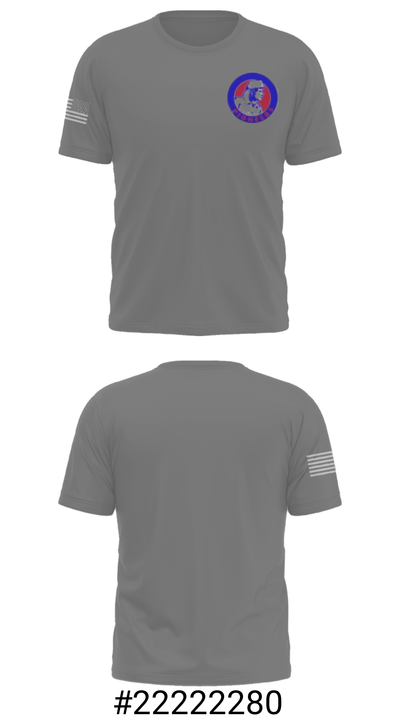 Ten Sleep Middle School volleyball 49224162 Short Sleeve Performance Shirt - 23