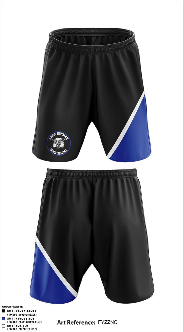 Athletic Shorts With Pockets, Lake Norman High School, Spirit Store, Teamtime, Team time, sublimation, custom sports apparel, team uniforms, spirit wear, spiritwear, sports uniforms, custom shirts, team store, custom team store, fundraiser sports, apparel fundraiser